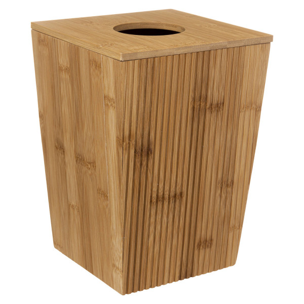 Kosz łazienkowy TERRE INCONNUE,  bambusowy, 6 L