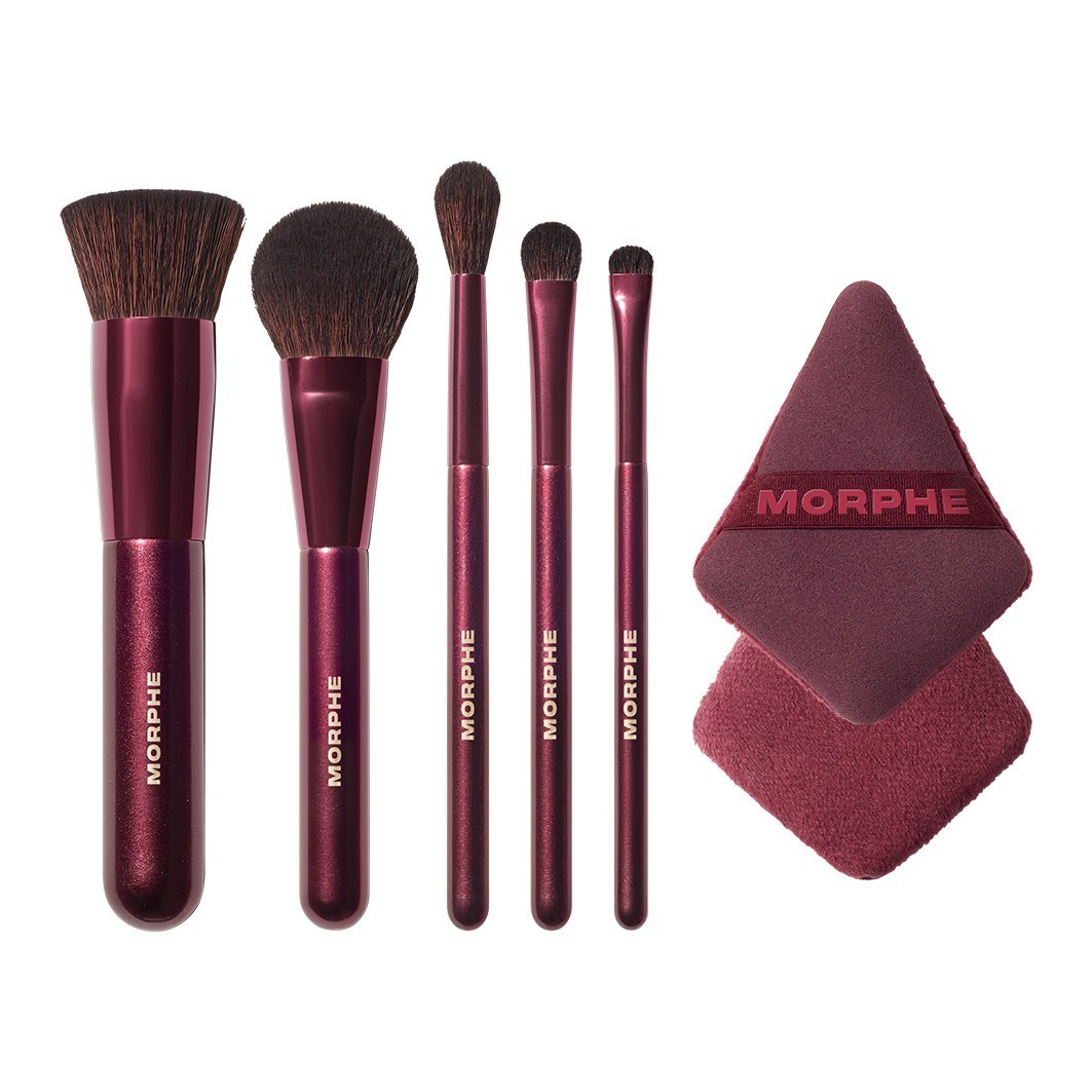 Morphe Rebellious сет четкица и алата за путовања од 6 делова - 1 комад