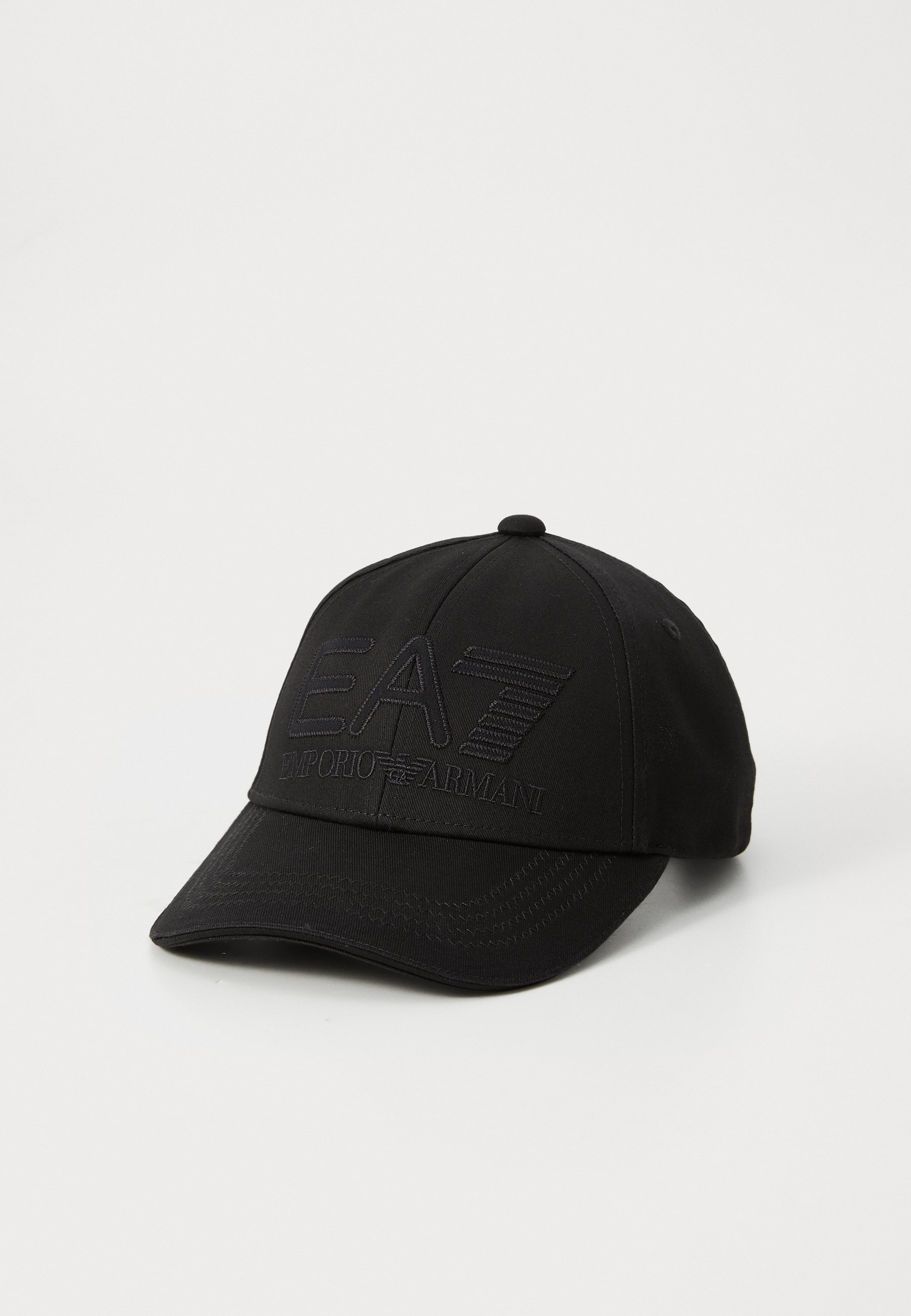 EA7 Emporio Armani TRAIN LOGO SERIES GEBORDUURDE UNISEX - Pet - zwart