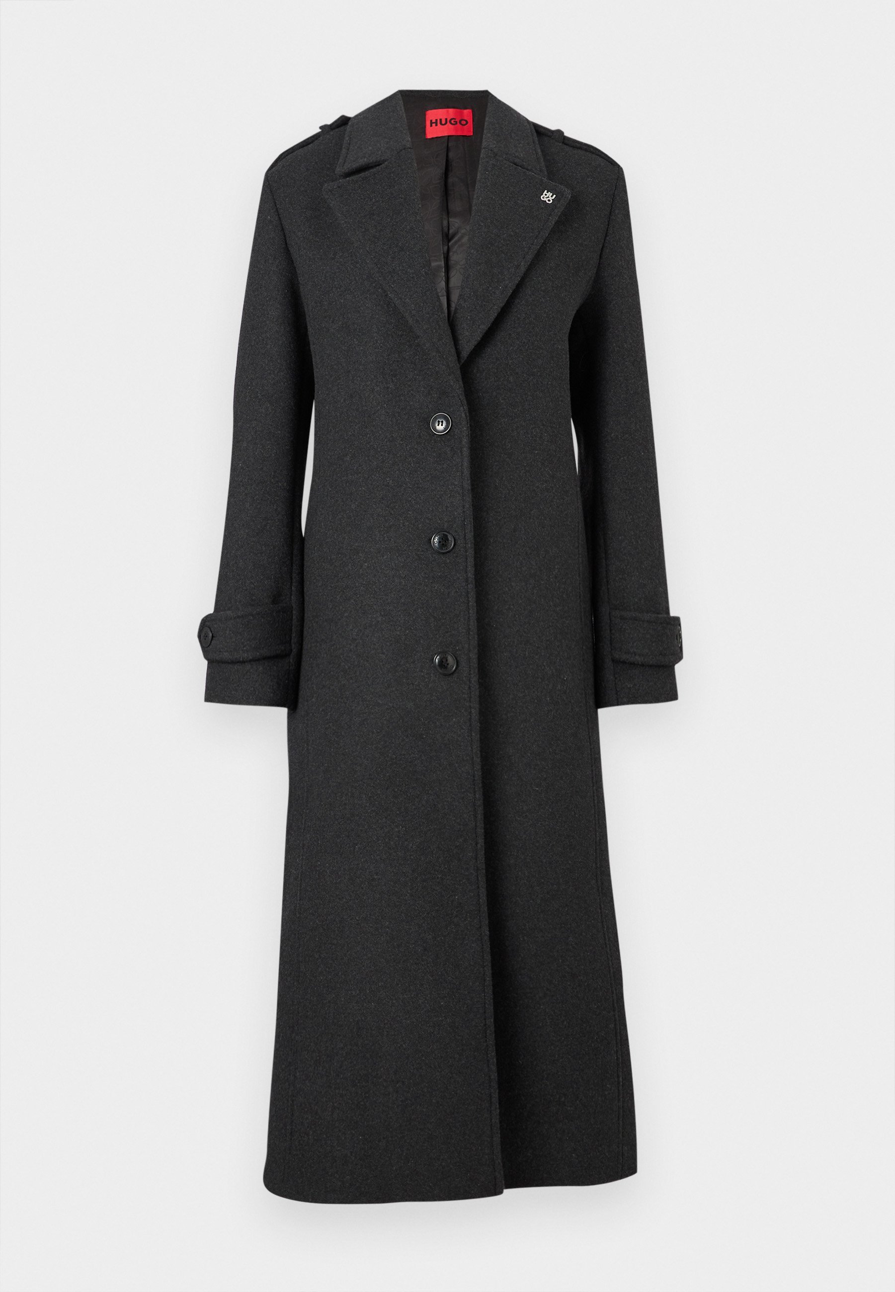HUGO MILEHE - Cappotto classico - grigio scuro