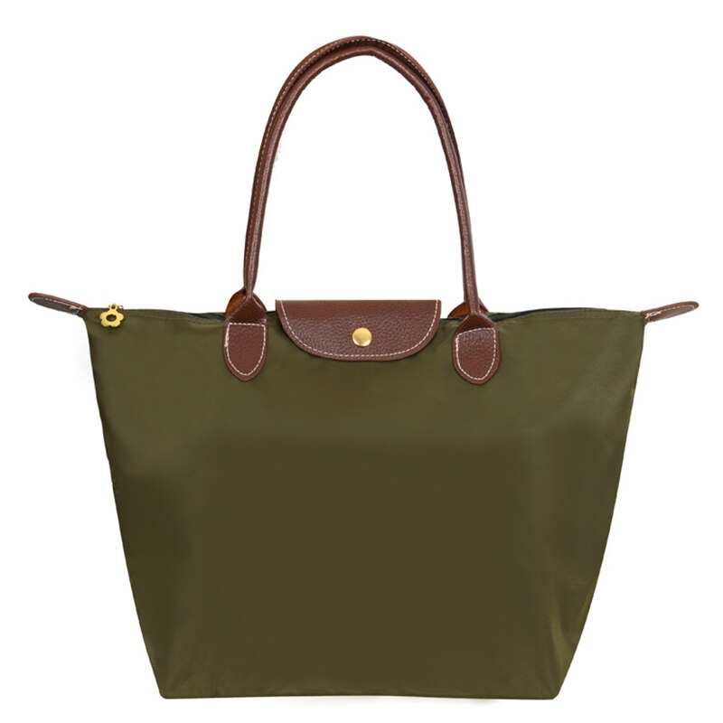 Sac de plage en nylon, cabas, sac bandoulière style Oxford, pliable et imperméable, sac de courses, sac de voyage