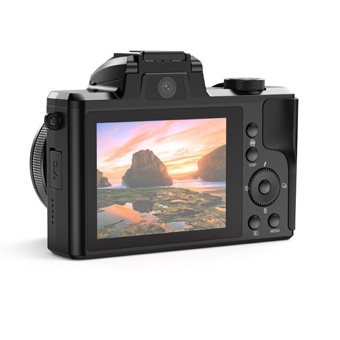 Cameră digitală INF 5K cu două camere frontale și spate, autofocus, anti-vibrații