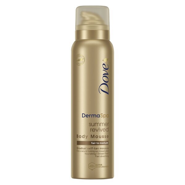 Dove Derma Spa Summer Revived pjena za tijelo srednje do tamne boje 150 ml
