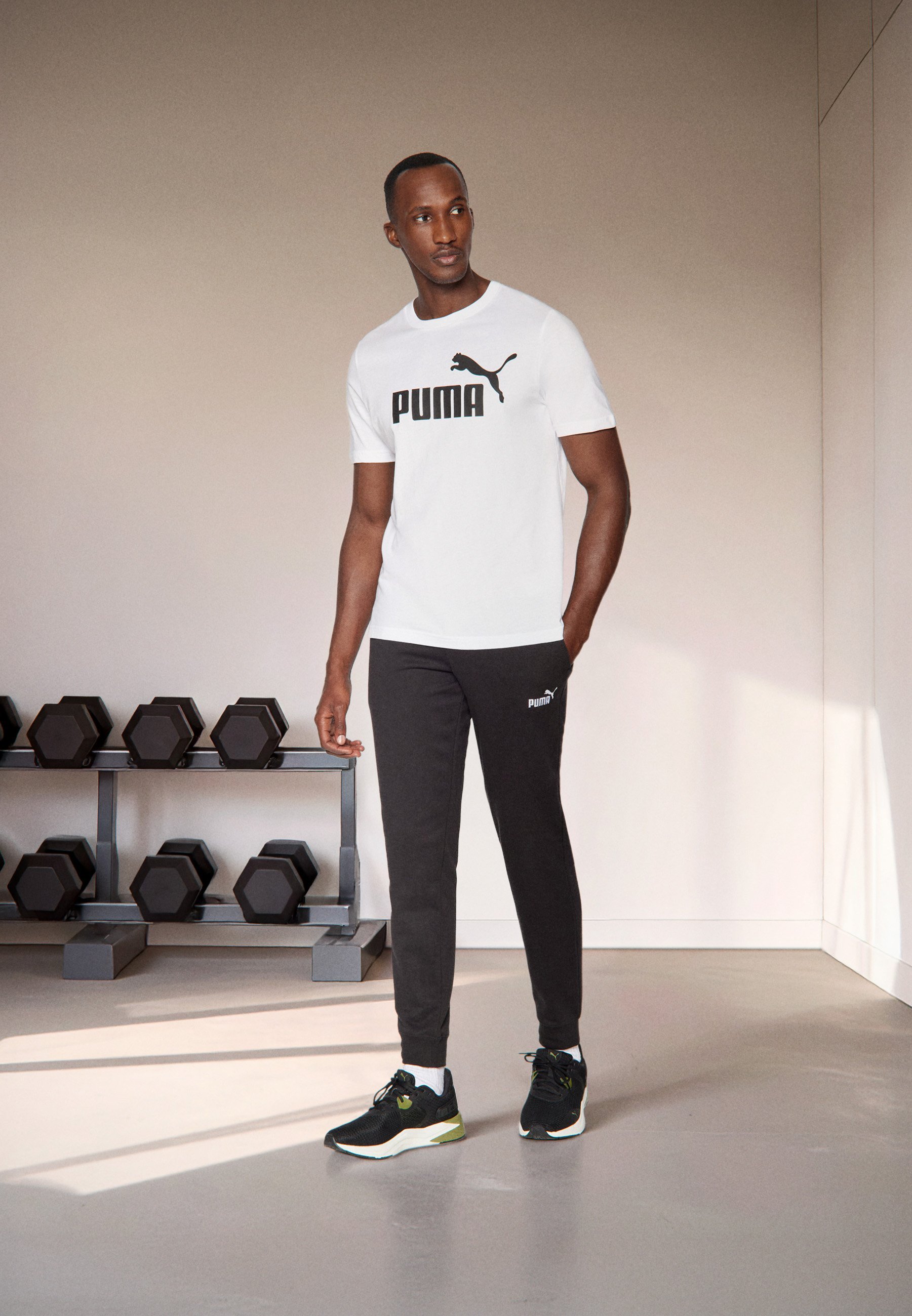 T-shirt con logo Puma - Stampa bianca