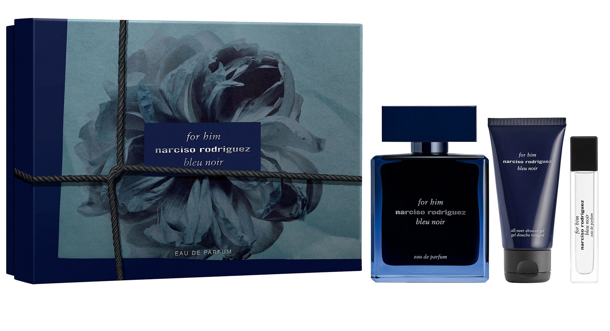 For Him Bleu Noir Eau de Parfum Case Parfémy pre mužov