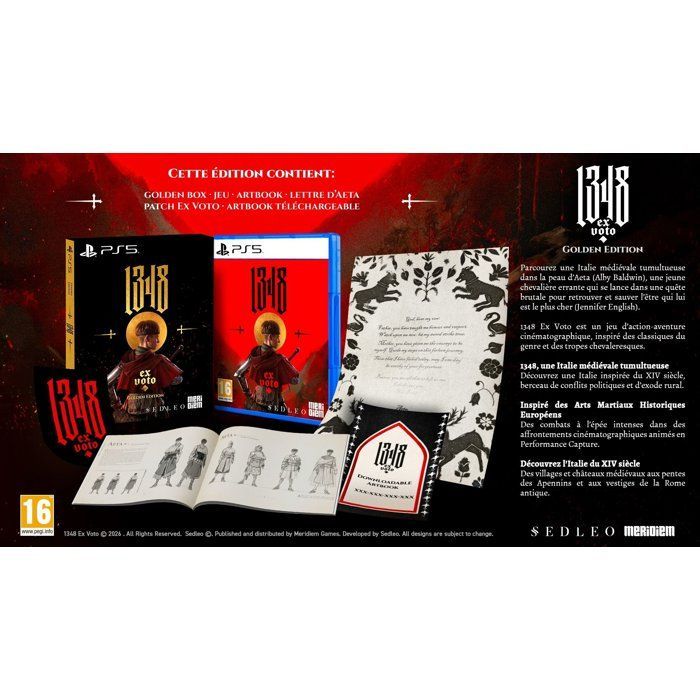1348 Ex Voto - Edición Dorada - Juego para PS5