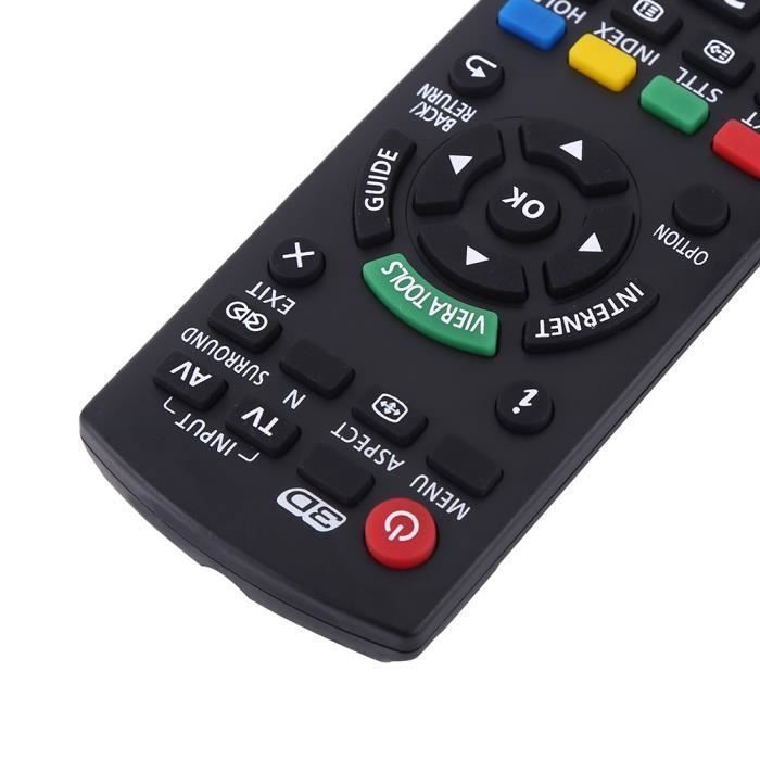 Mando a distancia - PANASONIC - N2QAYB000350 - Compatible con varios modelos - Negro - Sencillo