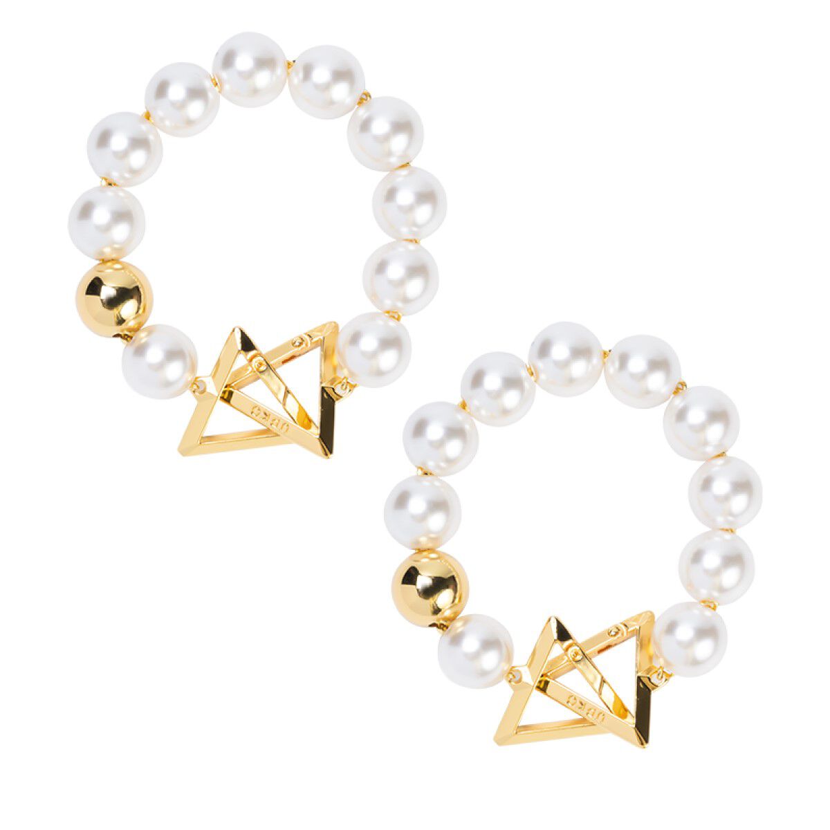 Bracelet/menottes en perles UPKO « Yeux humides »