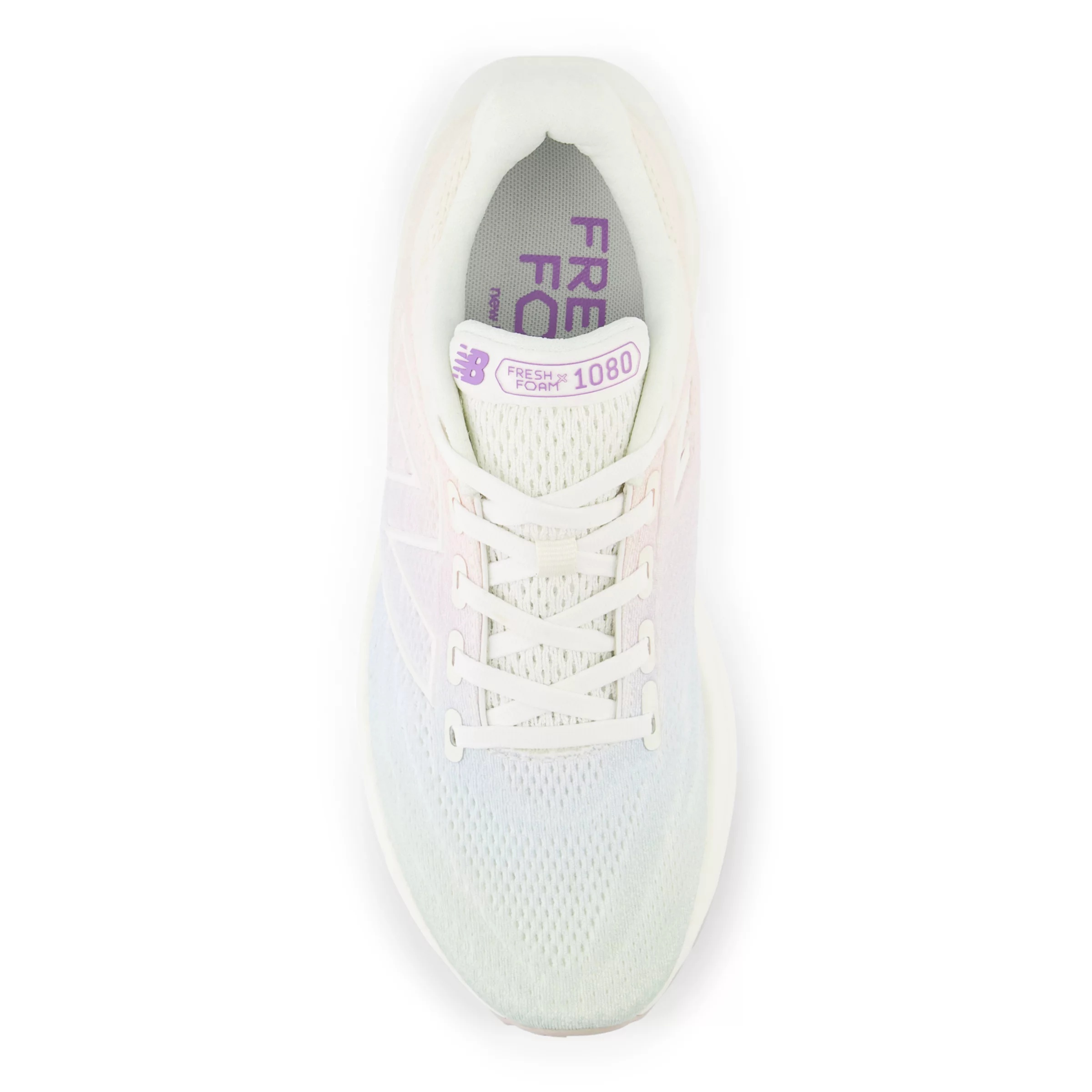 Fresh Foam X 1080 v13 Sea salt con purple fade e quarry blue