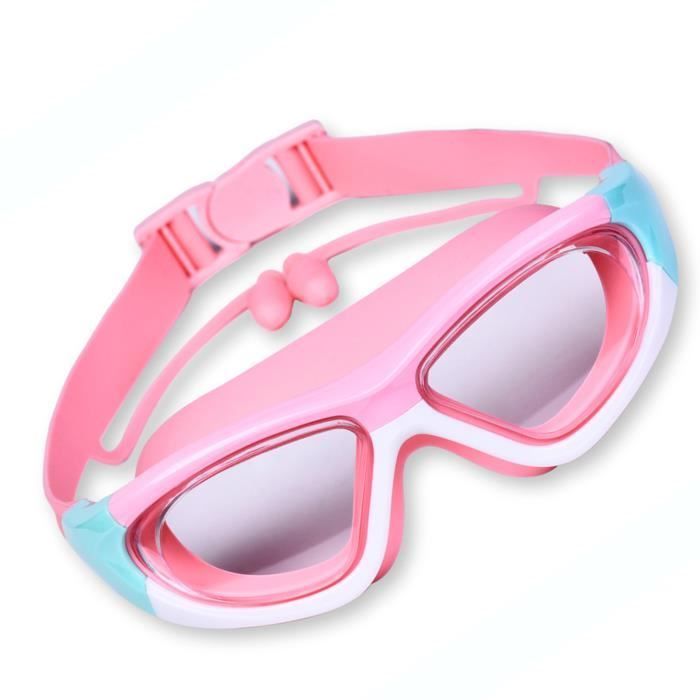 Lunettes de natation - OMABETA - Enfants - Vue claire - Silicone - Anti-buée