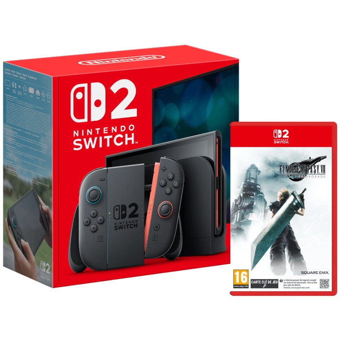 Nintendo Pack: Nintendo Switch 2 console + Final Fantasy VII Remake Intergrade