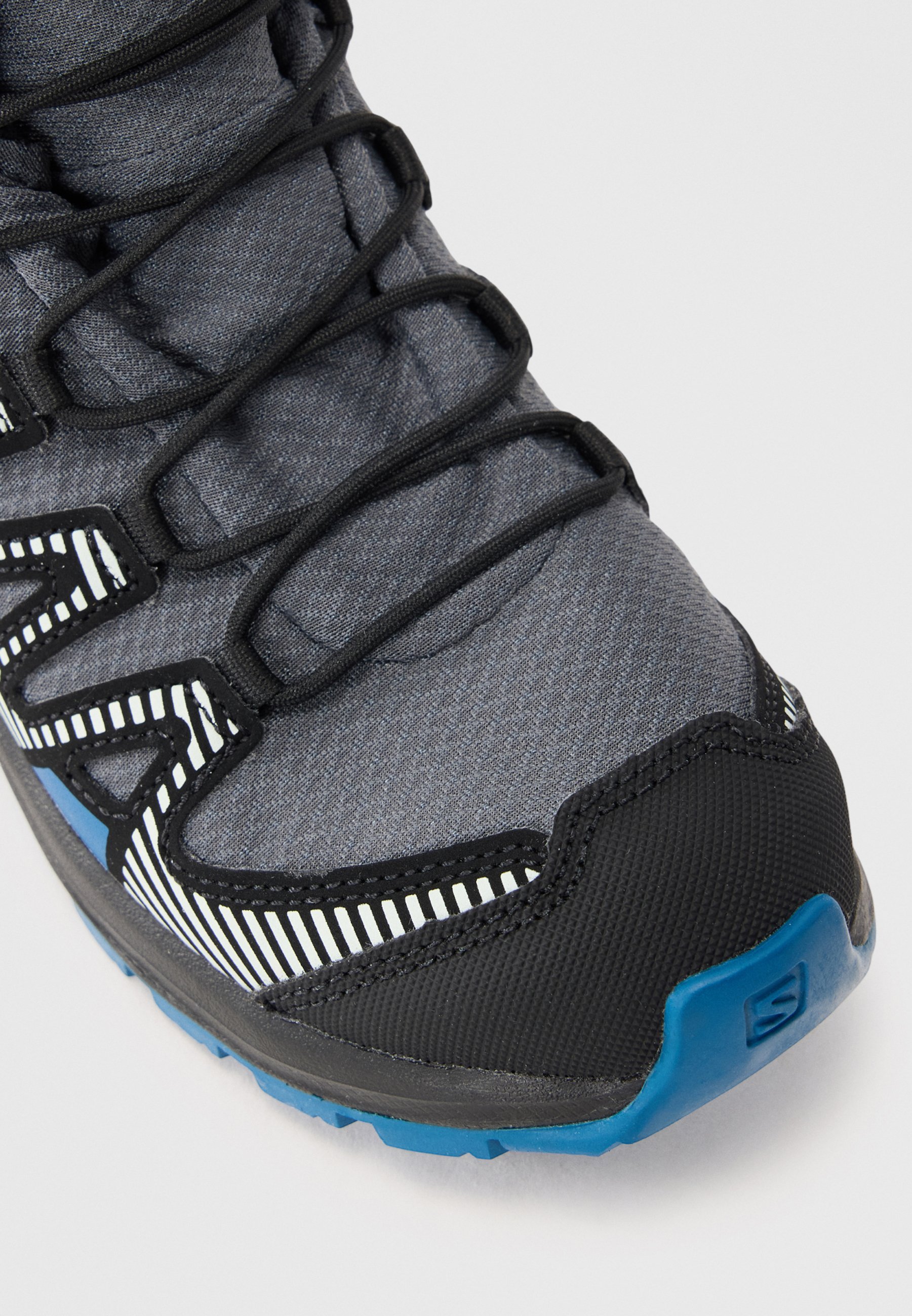 Salomon XA PRO V8 UNISEX - Winterlaarzen - turbulence/zwart/donkerblauw