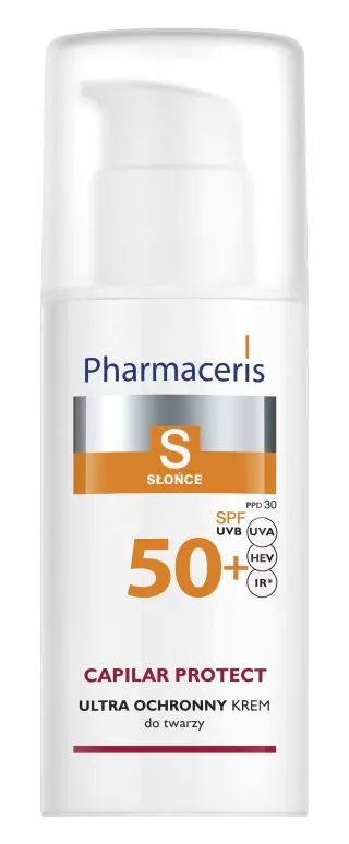 Pharmaceris S Krem ochronny do skóry naczynkowej i z trądzikiem różowatym SPF50+