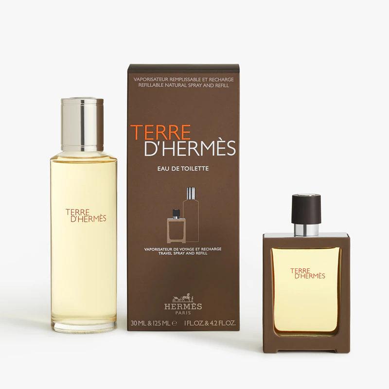 Conjunto comemorativo masculino HERMÈS Terre d'Hermès
