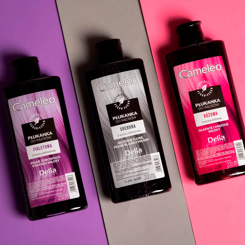 Tinta para Cabelo Matizadora com Água de Flores Cameleo da Delia Cosmetics