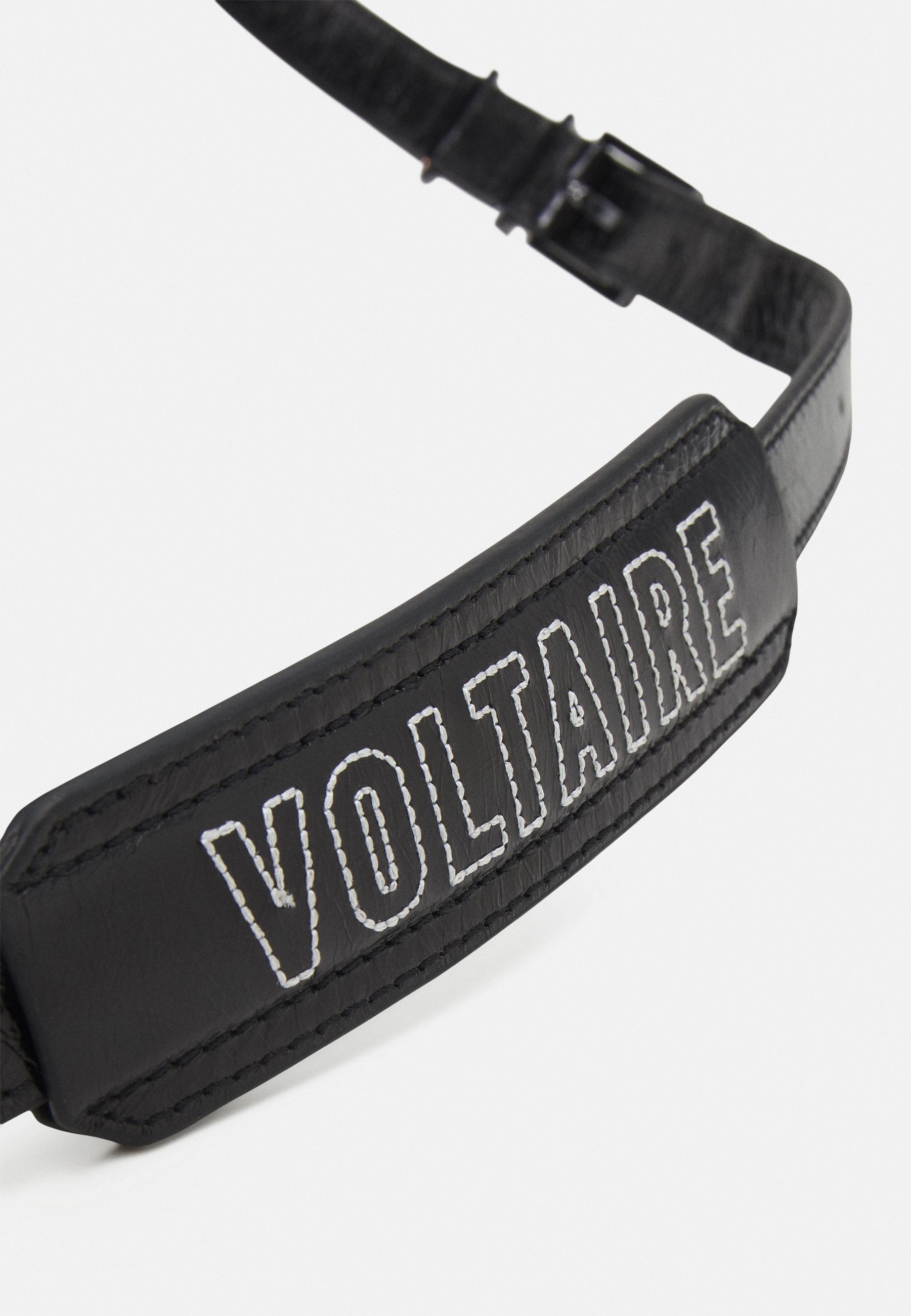 Zadig & Voltaire SUNNY MEDIUM VINTAGE PATENT - Handtas - noir