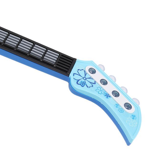 Elektronische Gitarre für Kinder, Simulationsmodell, Multimodus, intelligentes Spielzeug, Musikinstrument aus Kunststoff für Kinder