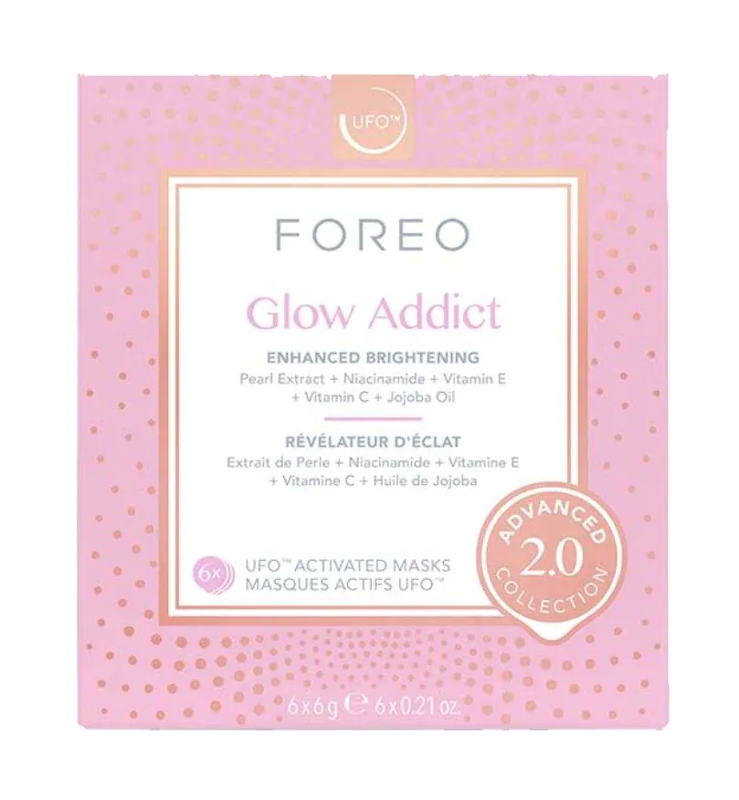 Foreo Ufo Glow Addict 2.0 Rozświetlająca maska do twarzy