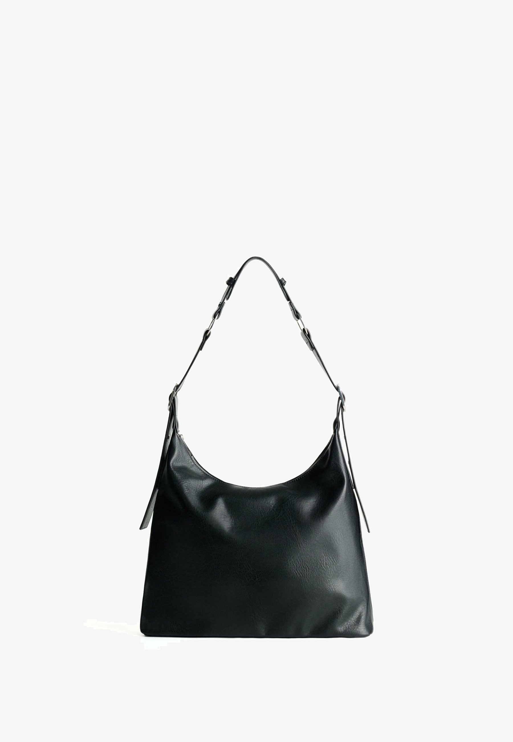Borsa Bershka CON FIBBIE - nera