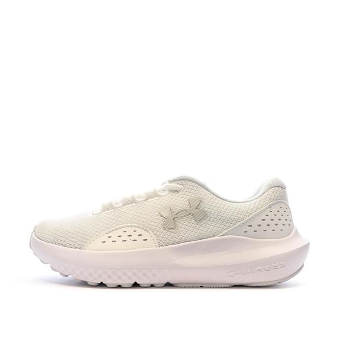 Chaussures de Running Blanc Femme Under Armour Charged Surge 4