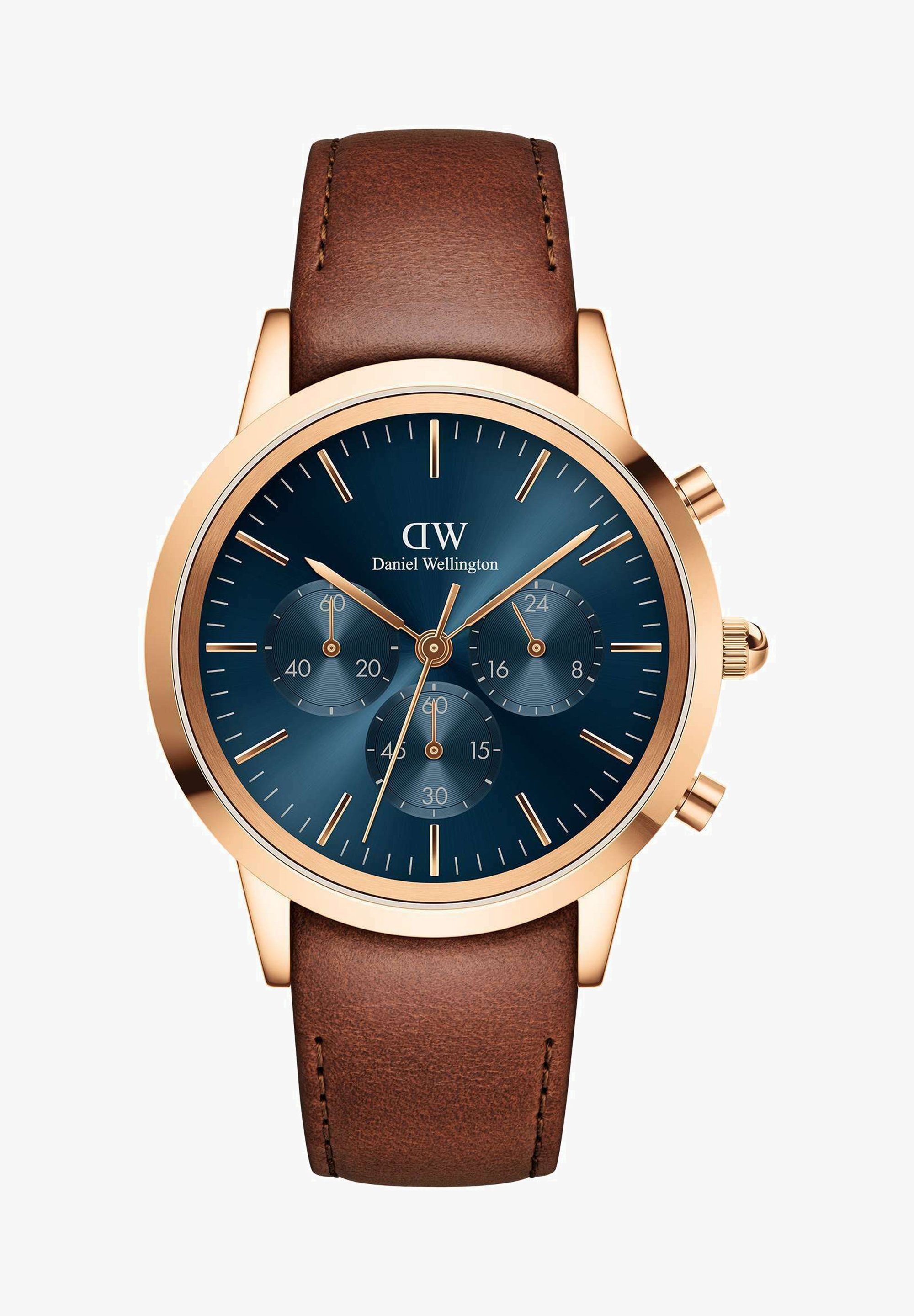 Daniel Wellington ICONIC - Chronograafhorloge - roségoudkleurig