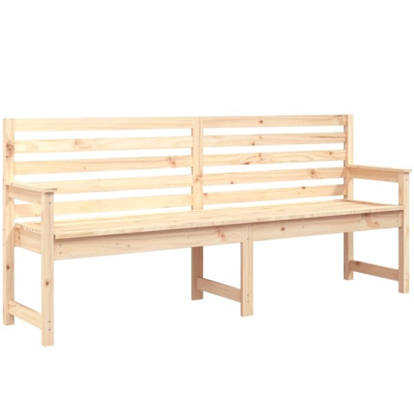 Ławka ogrodowa Brąz 203.5 x 48 x 91.5 cm Drewno vidaXL