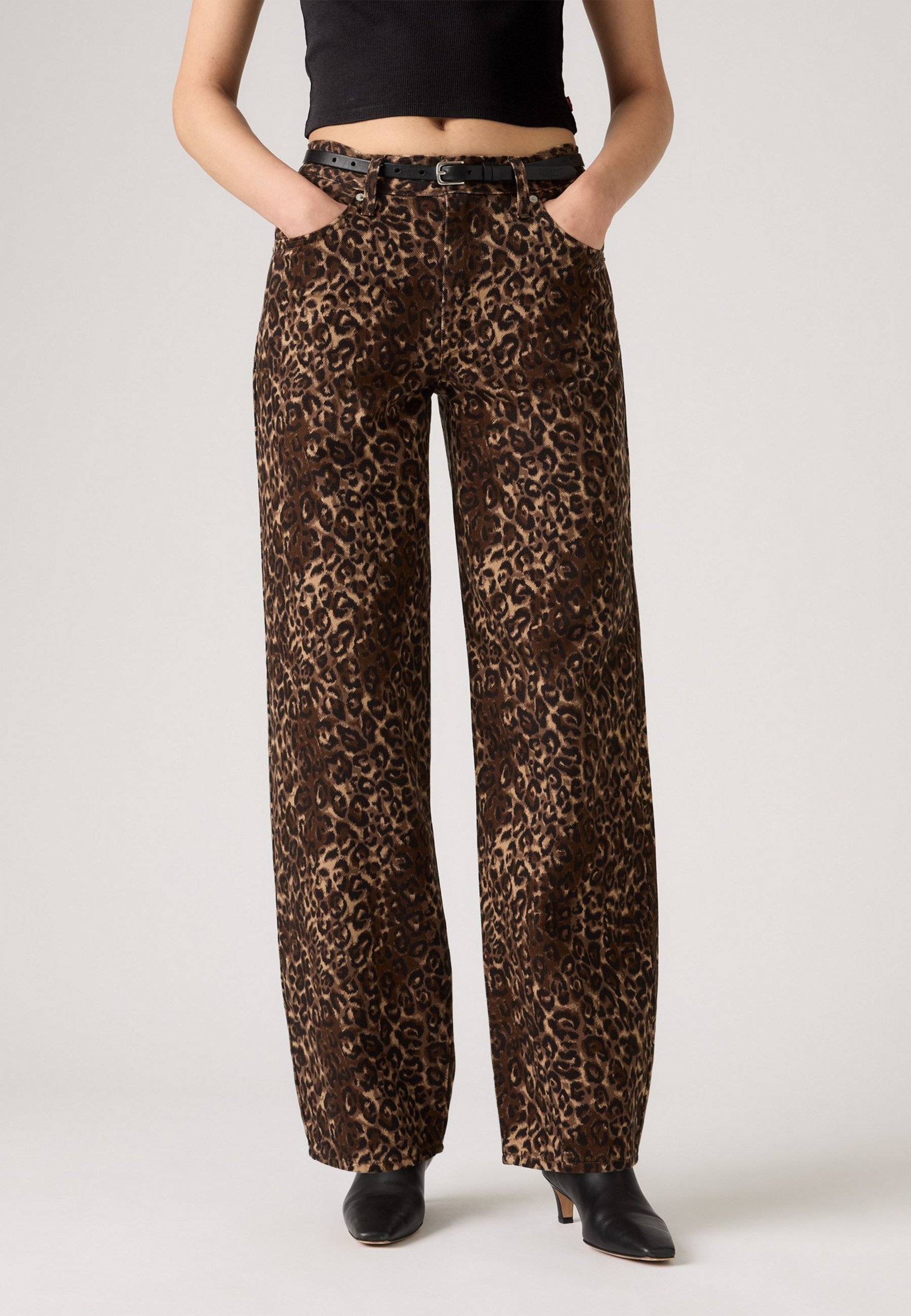 Levi's® BAGGY DAD - Laisvo kirpimo džinsai - katės akių raštas