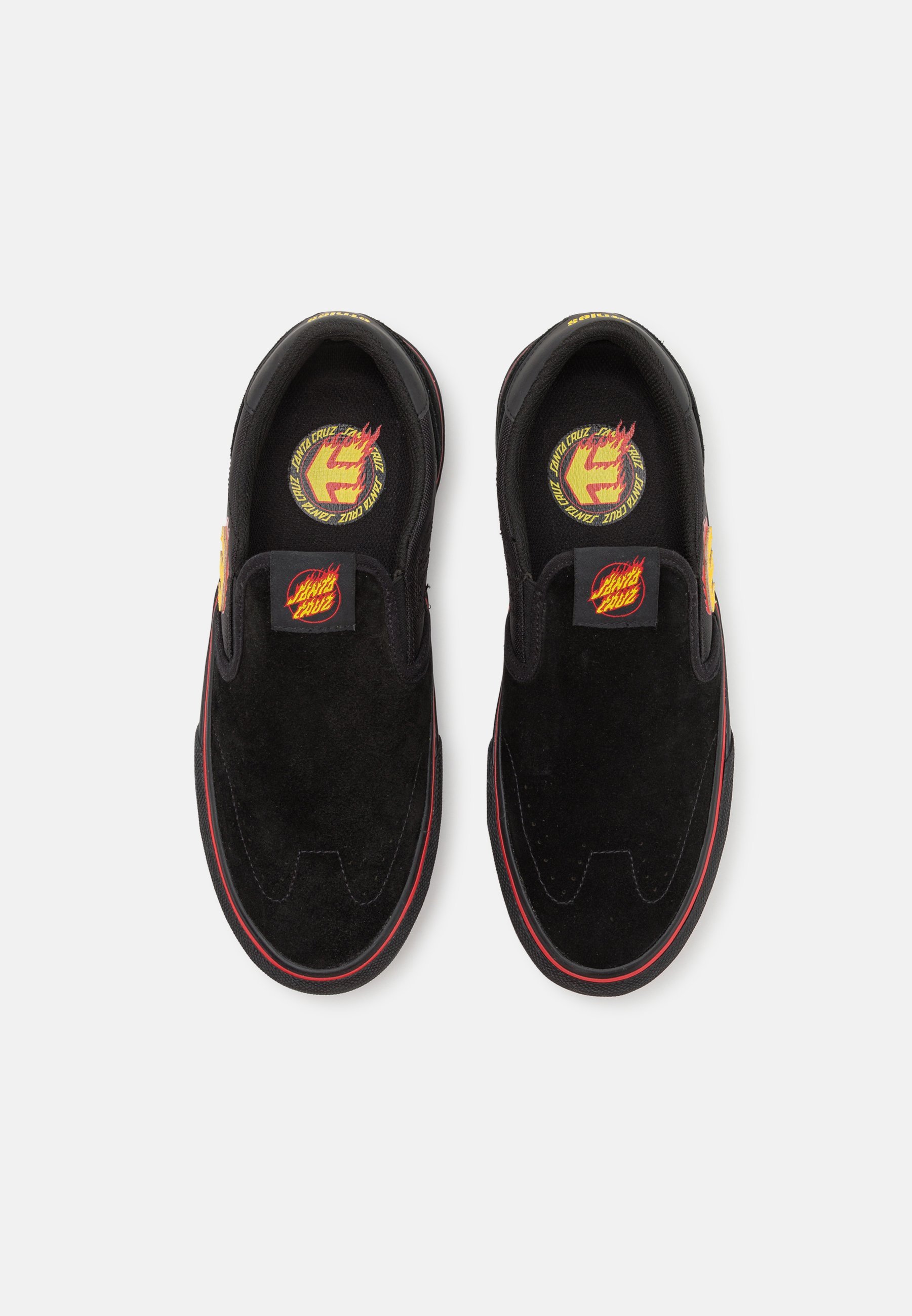 Etnies LO-CUT SLIP X SANTA CRUZ UNISSEX - Sapatos sem cadarço - preto