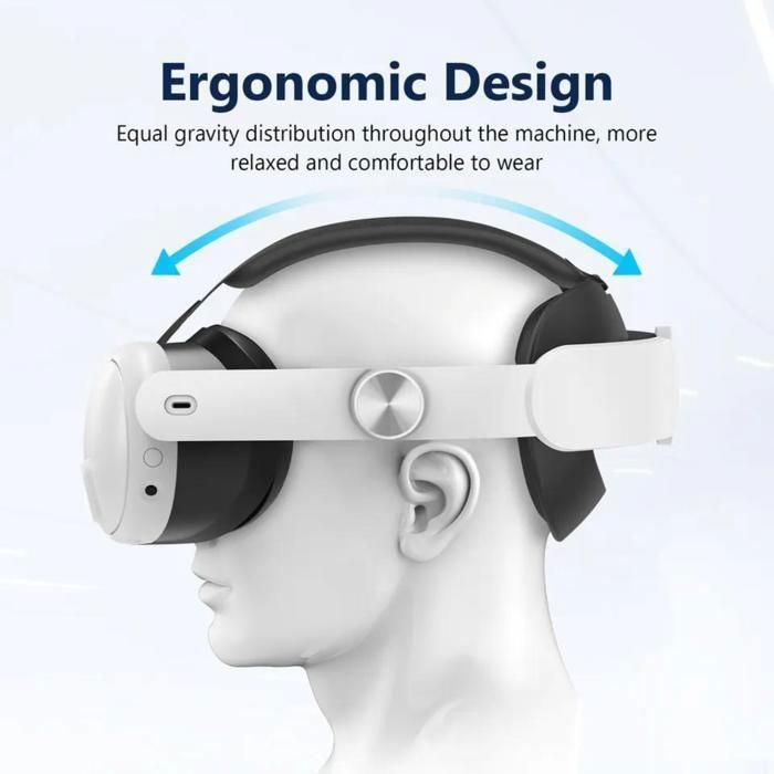 VORTEX VR Elite Strap for Meta Quest 3S / Quest 3 | Adjustable head strap with dial and soft foam padding