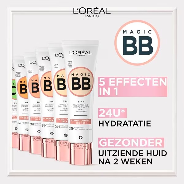 L'Oréal Paris Magic CC 5-v-1 krema proti rdečici 30 ml