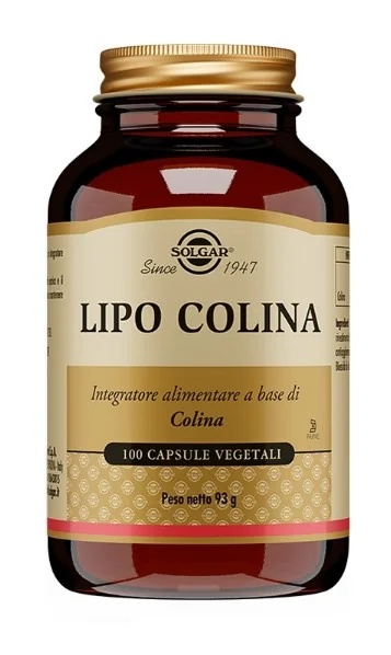 SOLGAR Lipo Choline 100 plantaardige capsules
