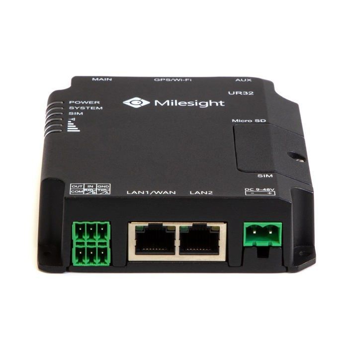 Routeur industriel - Milesight - UR32-L04EU-W - 4G - Gestion à distance - Pare-feu - VPN