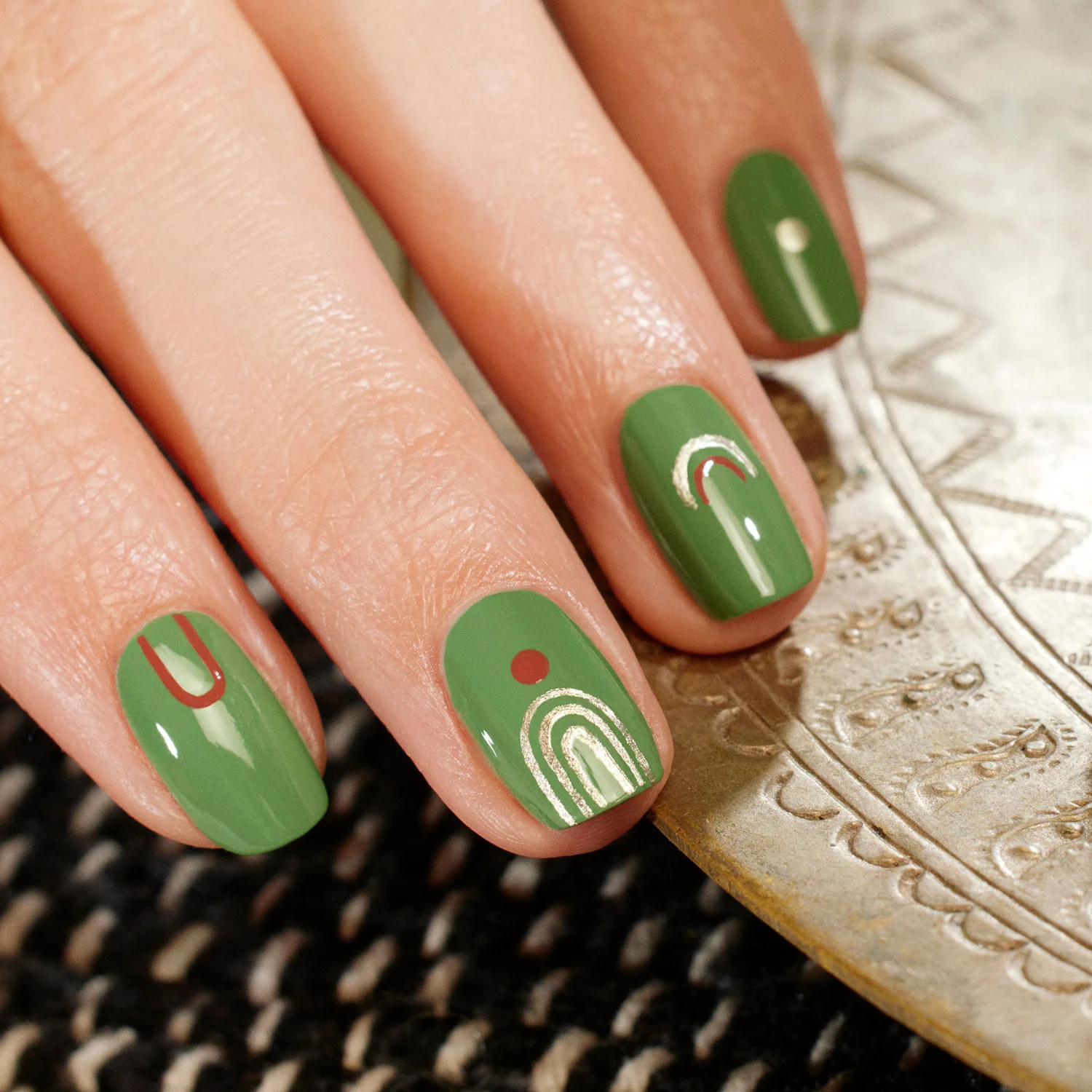 Semi-permanent LED Green Flash™ - 15 ml Metallic