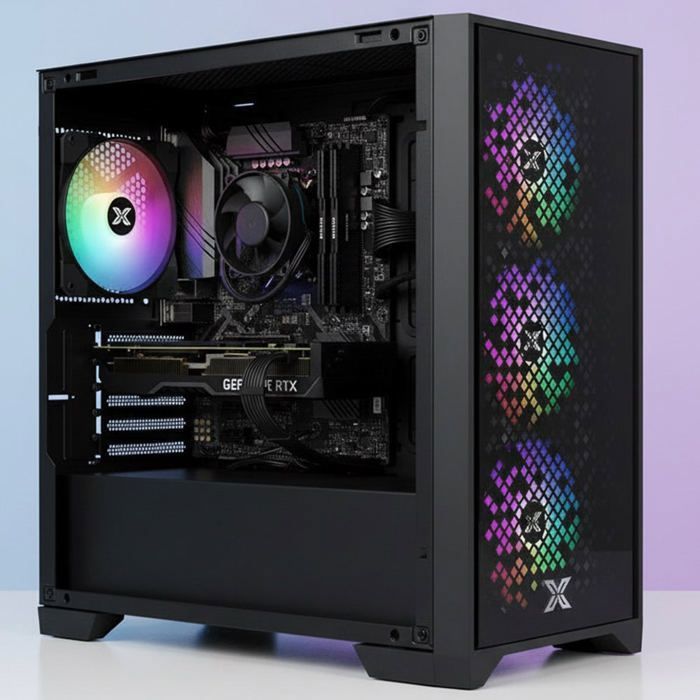 DSGate PC Gamer M5-II • Intel i5 10500 • NVIDIA Geforce RTX 3050 8GB • 16 GB RAM • 512 GB SSD + 500 GB HDD (optioneel) • Windows 11 • WiFi