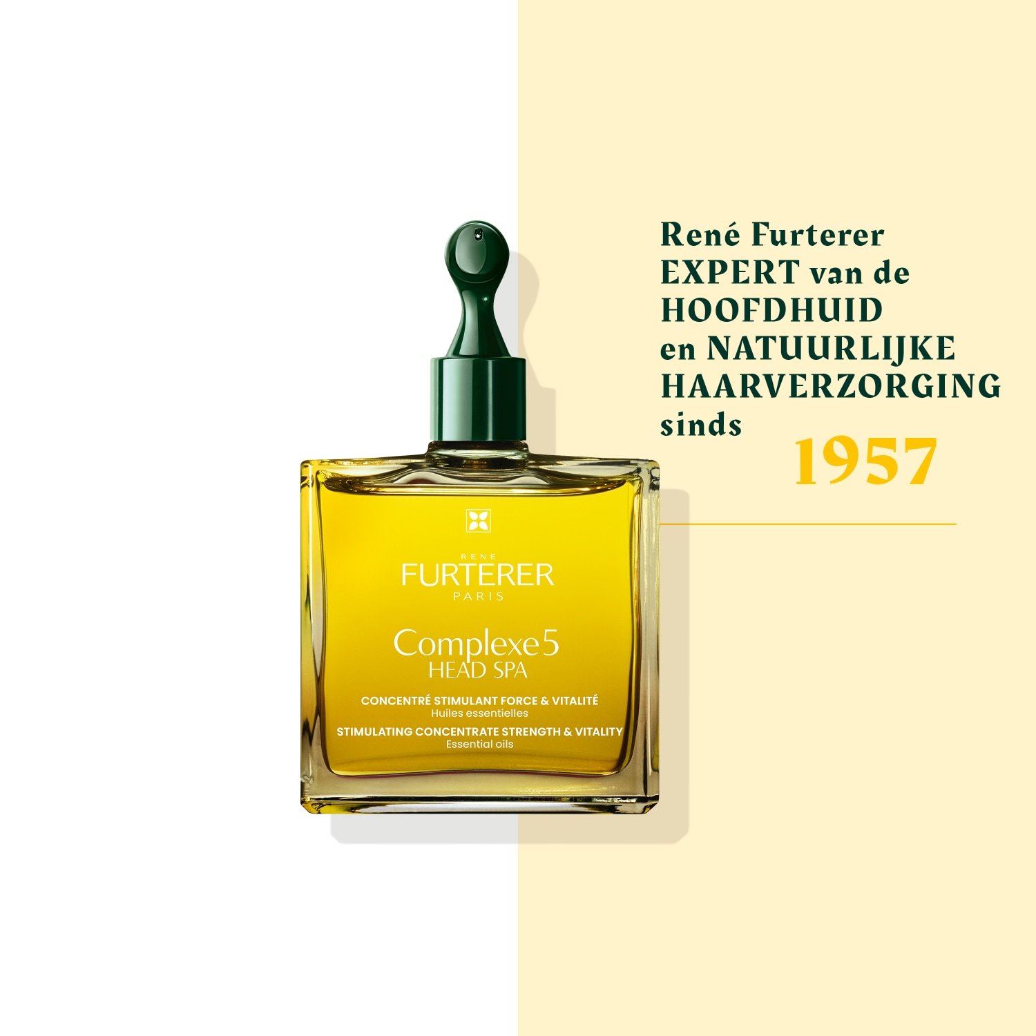 René Furterer tretman za kosu Complexe5 Head Spa Energizirajući koncentrat za snagu i vitalnost - 50 ml