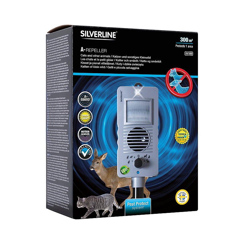 Silverline Katte- og vildtafskrækningsmiddel KV300 Silverline