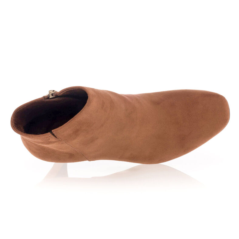 Dámské hnědé kozačky / kotníkové boty