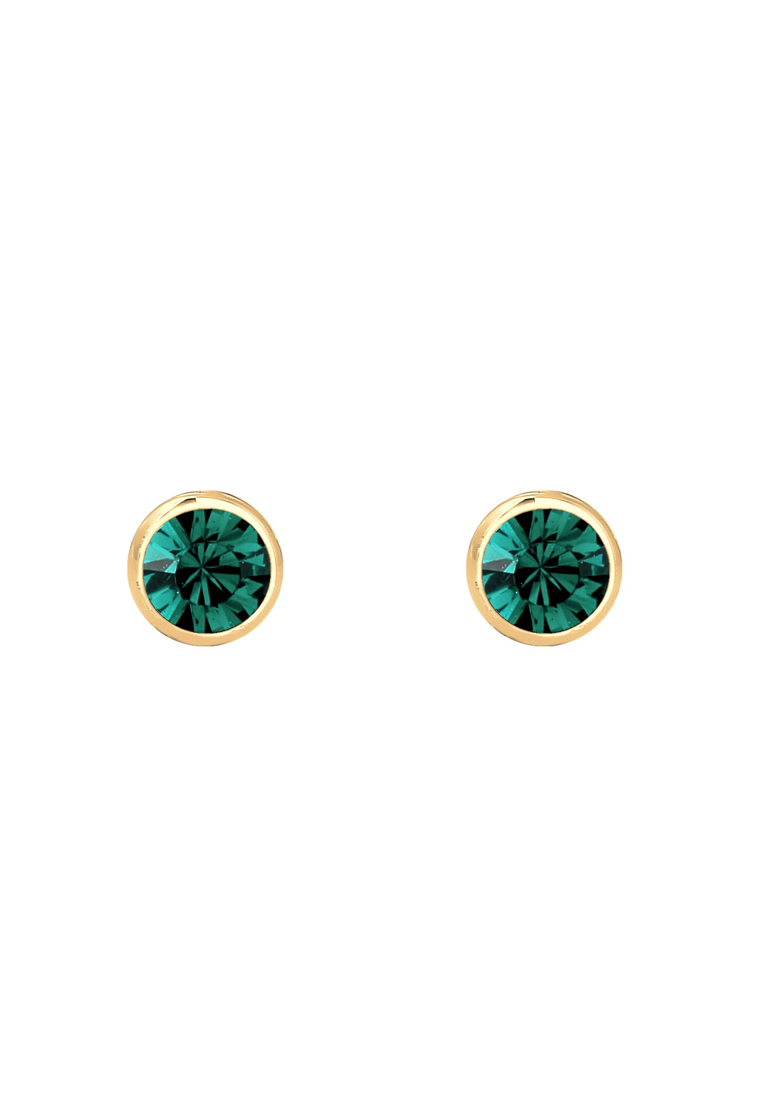 Elli Base Filigrane Cristal Boucles d'oreilles Femme - (925/1000) Argent