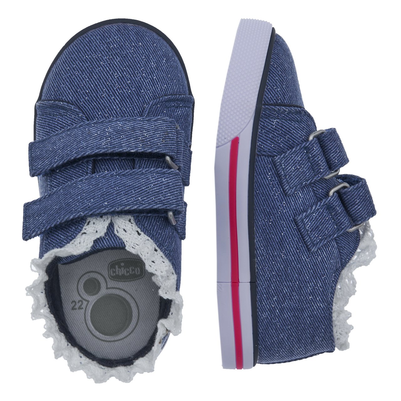 Calla sneakers met ruches voor meisjes
