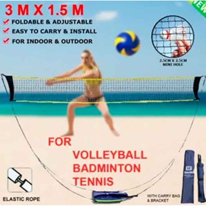 Portable badminton net, tennis net, volleyball net, stand, outdoor badminton net, tennis net, volleyball net