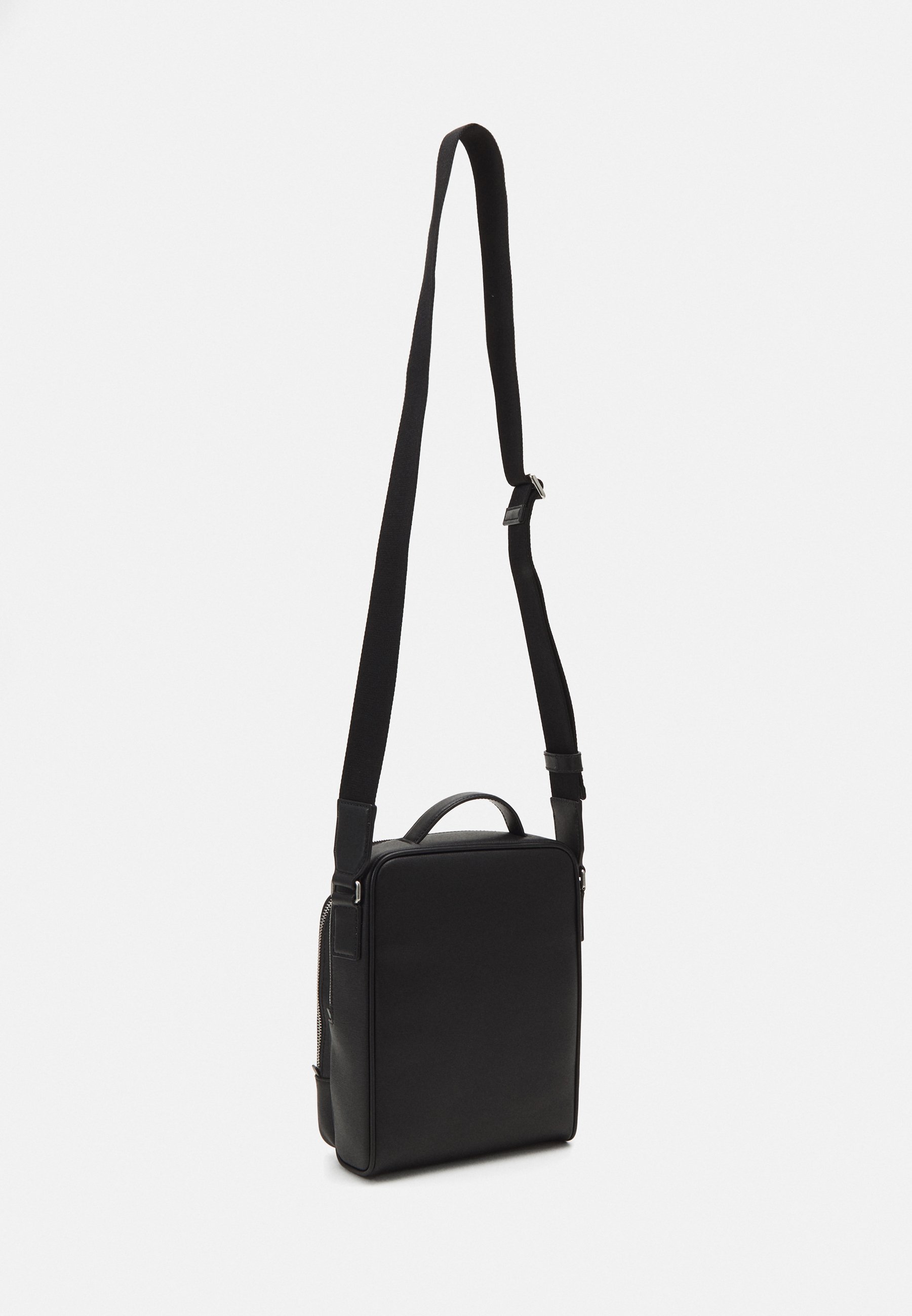 Bally MYTHOS CROSS - Borsa a tracolla - nero/rosso/osso/palla