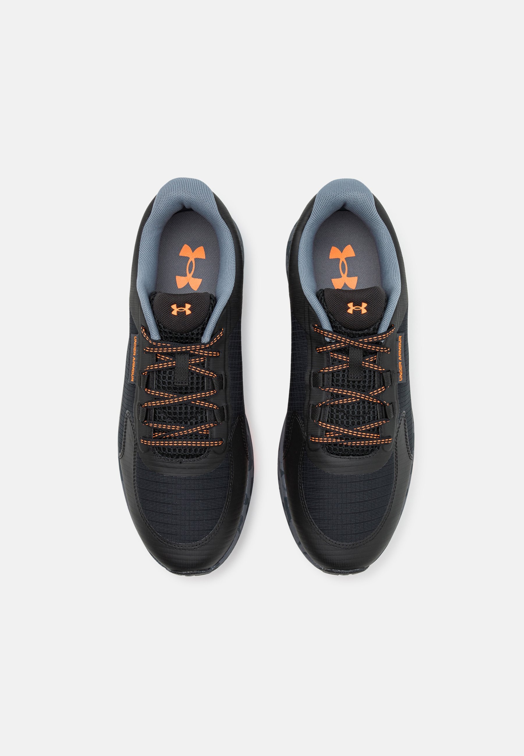 Under Armour BANDIT TRAIL 3 - Trailrunning schoenen - zwart/oranje explosie