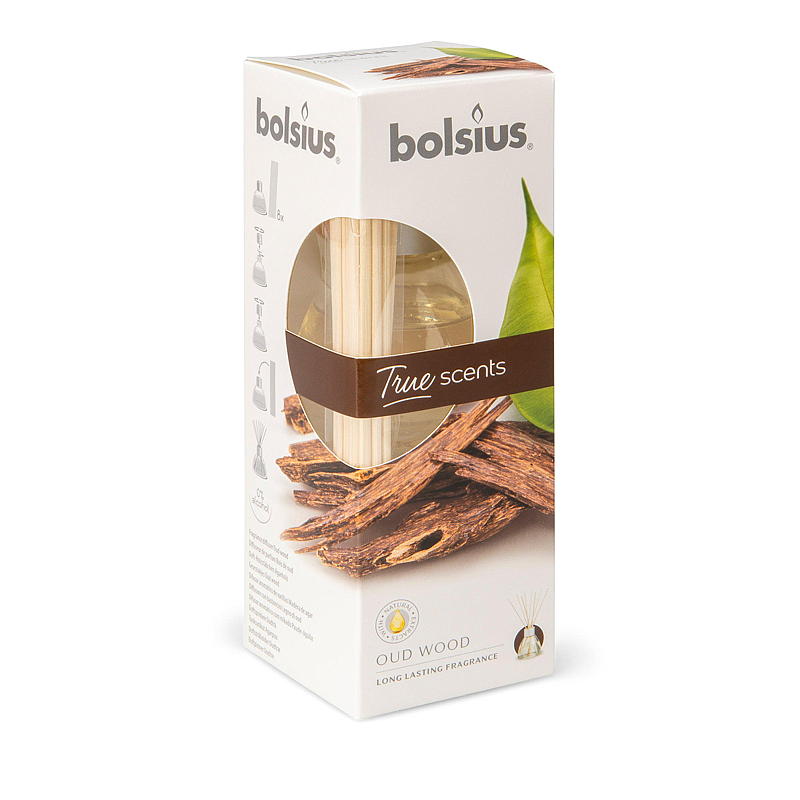 Bolsius doftolja 45 ml oudträ