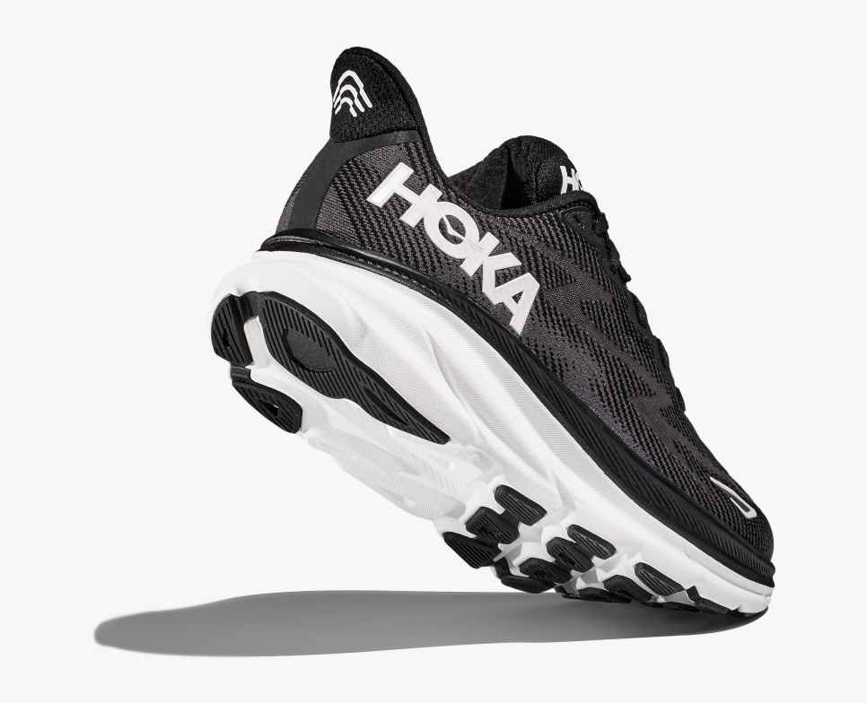 HOKA Clifton 9 Zwart/Wit