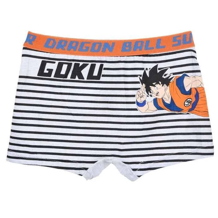 Confezione da 4 boxer da ragazzo in cotone con stampa Dragon Ball Super 