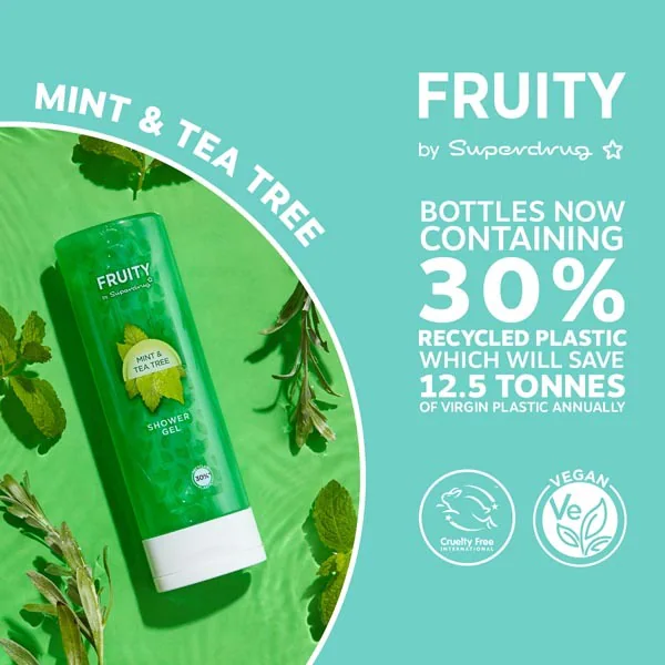 Sprchový gel s ovocným čajovníkem a mátou 250ml