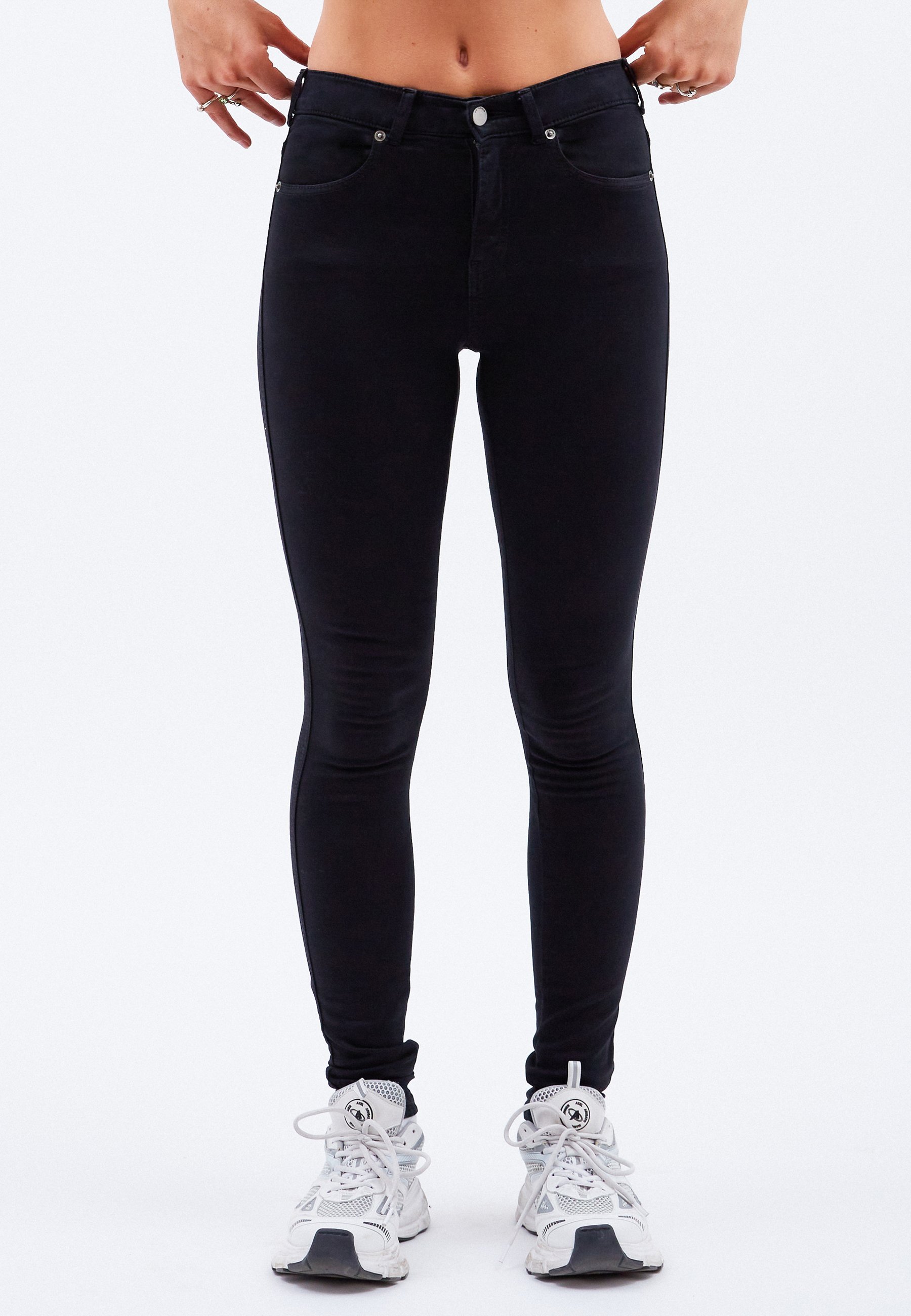Dr.Denim Petite LEXY - Jean coupe skinny - noir