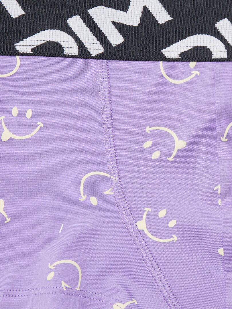 Set van 2 bedrukte boxershorts - GRIJS