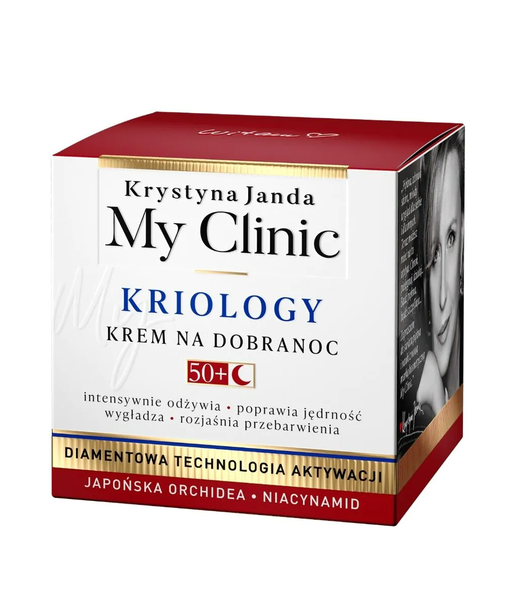 Janda My Clinic Kriology 50+ Krem na dobranoc