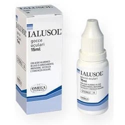 Oogdruppels OMEGA PHARMA Ialusol 15 ml